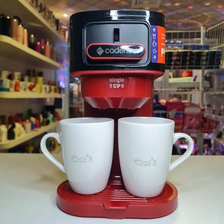 Essa faz DUAS XÍCARAS por vez! ☕🥰 Perfeita PRO CASAL!