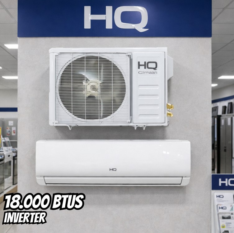 18K Btus 😱 Hi Wall INVERTER DA HQ 🥶 BARATOOOO!!