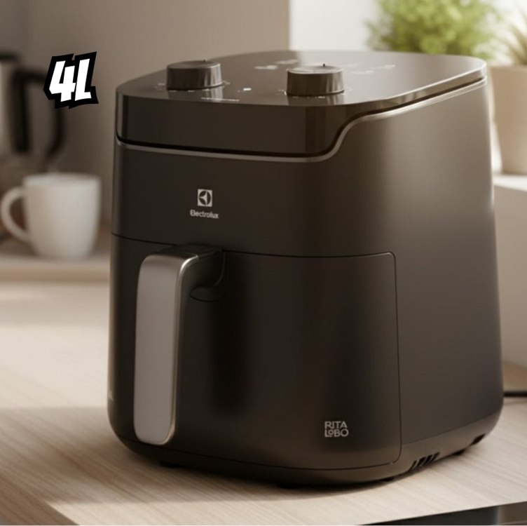 😍 QUALIDADE ELECTROLUX 🖤 Air Fryer de 5,6 LITROS 💞 ENORMEEEE