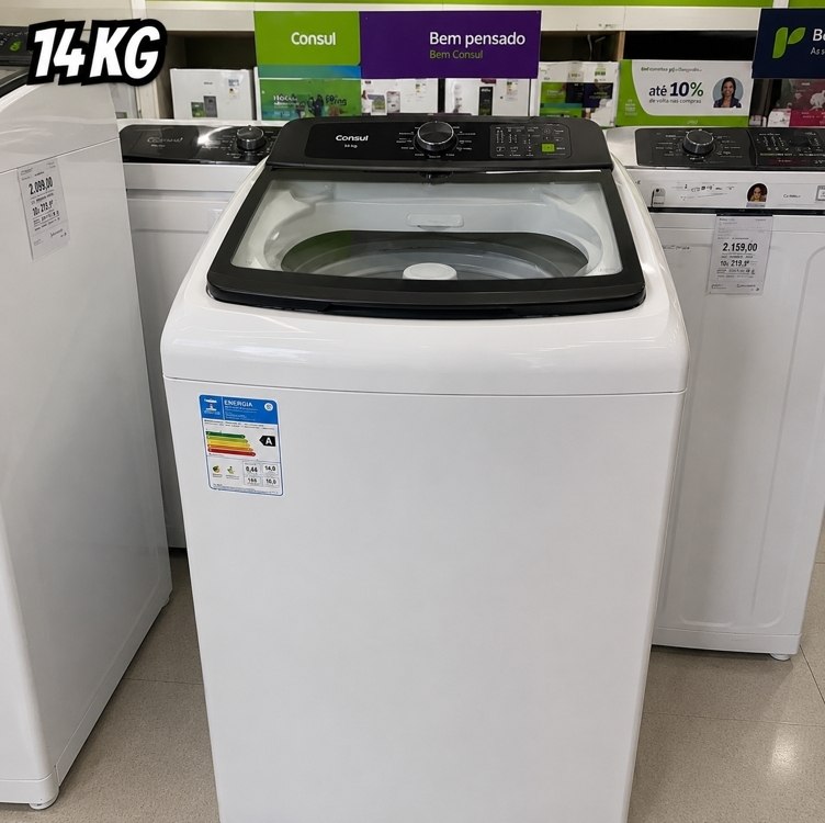 MENOR PREÇO 😱 LAVAR ROUPA NA MÃO É COISA DO PASSADO 😉 Consul 14kg 🧼